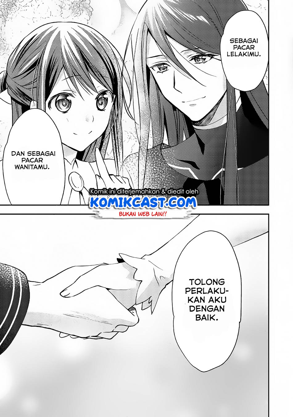 Isekai de “Kuro no Iyashi Te” tte Yobareteimasu Chapter 35 Bahasa Indonesia